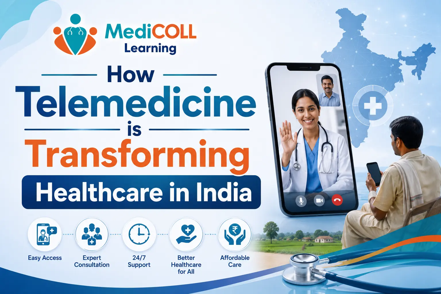 How Telemedicine is Transforming Healthcare in India